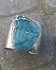 bransoletki wire wrapping Zielona łąka  - bransoletka regulowana 6