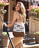 torby na ramię Boho bag w jasnoniebieską pepitkę 5