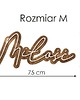 dodatki ślubne Napis drewniany 3D na wesele "Miłość" 2
