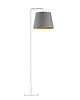 lampy podłogowe Designerska lampa stojąca z abażurem ze złotym wnętrzem RIJAD GOLD 5