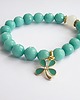bransoletki z kamieni naturalnych Turquoise flower - bransoletka 1