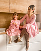 sukienki mini damskie Zestaw sukienek mama/córka Matilde 4