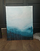 obrazy Obraz ręcznie malowany na płótnie 40x50 cm - abstrakcyjny pejzaż 3
