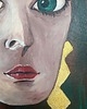 obrazy HEY WEIRDO by Magda Kubiak 40x40 oryginał na płótnie 8