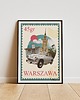 plakaty Plakat U nas w Warszawie - Znaczek Pocztowy 2