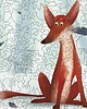 puzzle dla dzieci Puzzle Zimowy Lis 1