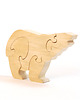 klocki i zabawki drewniane Niedźwiedź polarny / Polar bear 1