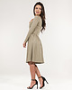 sukienki midi damskie Sukienka Mathilde oliwkowa 2
