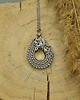 wisiory Wisiorek z cytrynem ze stali chirurgicznej wire wrapping cytryn 3