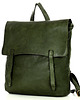 plecaki Duży plecak damski A4 - MARCO MAZZINI ciemnozielony 3