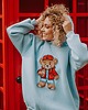 bluza z kapturem damska Bluza oversize Rodney Teddy dla mamy i taty 5