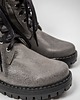 botki damskie BOTKI  WORKERY MODEL 421 KOLOR SZARY 4