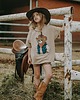 t-shirty dla chłopców T-shirt oversize Kowboj Teddy 4
