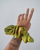 gumki do włosów SCRUNCHIE ręcznie malowana 1