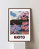 grafiki i ilustracje KIOTO - plakat Japonia 1