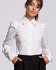 koszule damskie Elegancka koszula-biała(B-165) 1