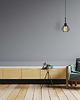 lampy wiszące Loftowa lampa wisząca do salonu KOLOMBO LOFT w kolorze klasycznej czerni 1