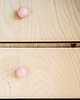 gałki do mebli Pink & White Melange - Gałka Ren 1
