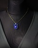 wisiory Peacock eye- wisior soutache z piórami 5