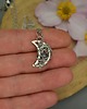 wisiory Wisiorek księżyc błękitny topaz wire wrapping 4