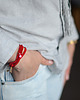 bransoletki skórzane Mini red twinkle 1