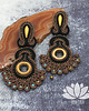 kolczyki soutache niebo i ziemia - kolczyki sutasz 1