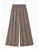 spodnie materiałowe damskie Spodnie cappuccino oversize YY600205 2