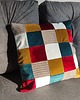 poduszki, poszewki - różne Poduszka ozdobna Patchwork Recykling 1