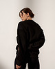 bluza bez kaptura damska Bluza do jogi JUST PERFECT Oversize Sweatshirt - black sky m/l 1
