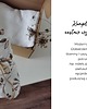śpiwory i rożki niemowlęce Bawełniany rożek niemowlęcy 75x75cm - maki 3