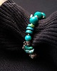 bransoletki z kamieni naturalnych Boho chic. Bransoletka z zawsze modnymi turkusami Znakomity PREZENT  handmade 7