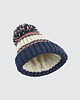 czapki damskie Czapka beanie Kevin różowo - niebieska 1