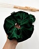 gumki do włosów Big scrunchie Świąteczna Zieleń 2