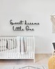 Ozdoby na ścianę Napis 3d Sweet dreams little One dekoracja do pokoju dziecięcego 1