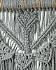 makramy Makrama  GREY szara ozdoba na ścianę macrame 1