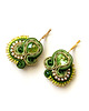 kolczyki soutache Sutaszowe kolczyki LIMON 1