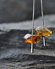 kolczyki z kamieniami Kolczyki amber drop 1