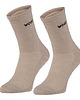 skarpetki męskie 2 pary skarpet merino wool do trekkingu szare i beżowe 3