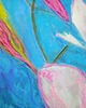 obrazy Magnolia - akwarela i pastela sucha A4 2