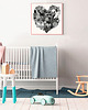 plakaty PLAKAT SERCE 50x50 cm 2
