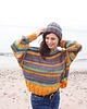 swetry damskie  Sweter handmade   z wełną moher 2