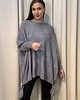 swetry damskie  Sweter oversize Grigio 4