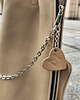torby XXL Beżowa torba ze skóry 4