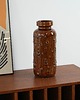 wazony Wazon ceramiczny brązowy, niemiecki design, lata 60, produkcja: West Germany 1