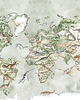 tapety i naklejki ścienne Tapeta PREHISTORY MAP 3