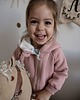 bluzy dla dziewczynki Bluza Brzoskwiniowy KRÓLIK  z Uszami 3