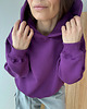 bluza z kapturem damska Bluza Soho royal purple z kapturem 3