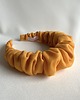 opaski do włosów Jedwabna marszczona opaska Orange Blossom maxi 7