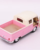 zabawki - inne Metalowa zabawka różowe auto VW BUS 2