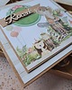 kartki scrapbooking Kartka na roczek dla chłopca/dziewczynki - motyw leśny 1